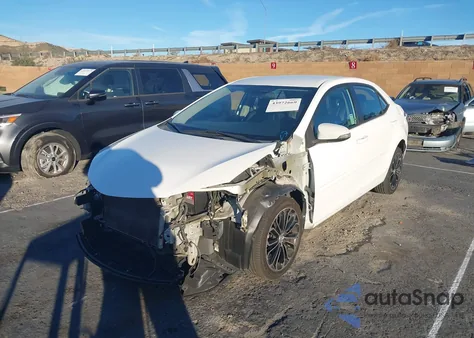 2014 Toyota Corolla S Plus из США, поврежденный, VIN 5YFBURHE9EP041113